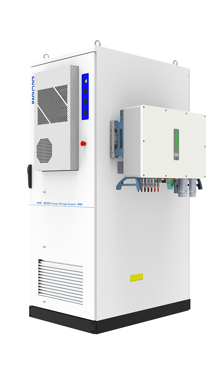 ECO-E64WX - Air-Cooled Hybrid Solar ESS Cabinet - 64.512kWh